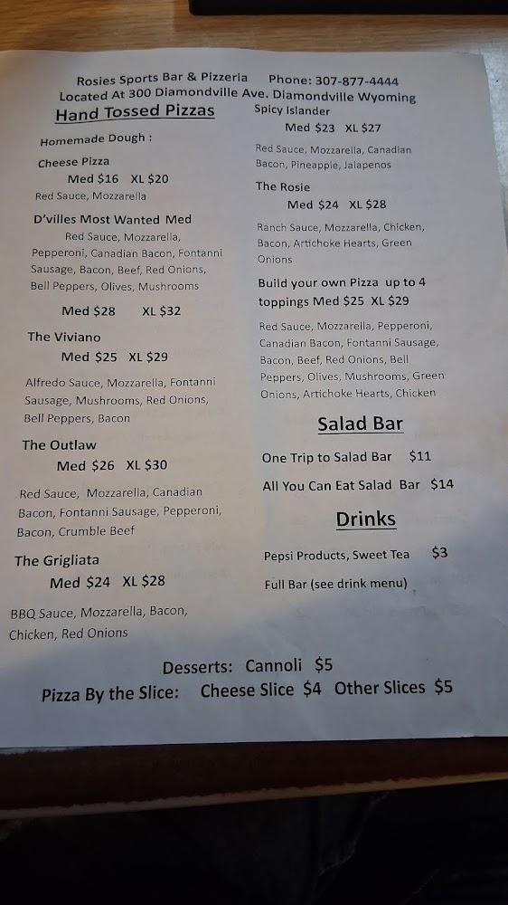 Rosie's Pizzeria and Sports Bar The Viviano